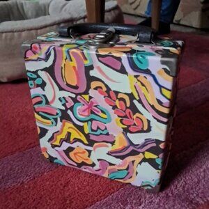 Vintage Pocketrunk original hybrid purse. Abstract Flower Design Good Condition